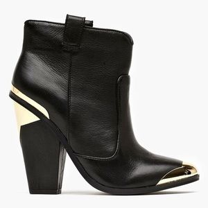 Dolce Vita Gold Toe Western Bootie